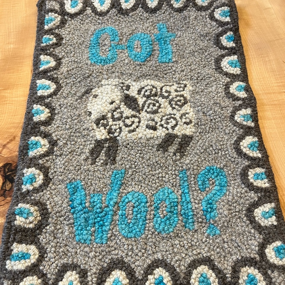 “Got Wool” wall hanging